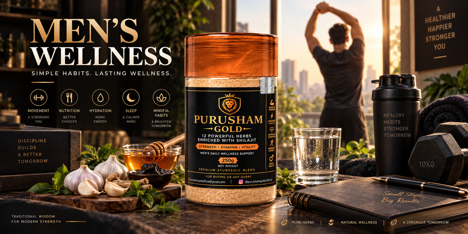 A Practical Daily Wellness Routine for Modern Men