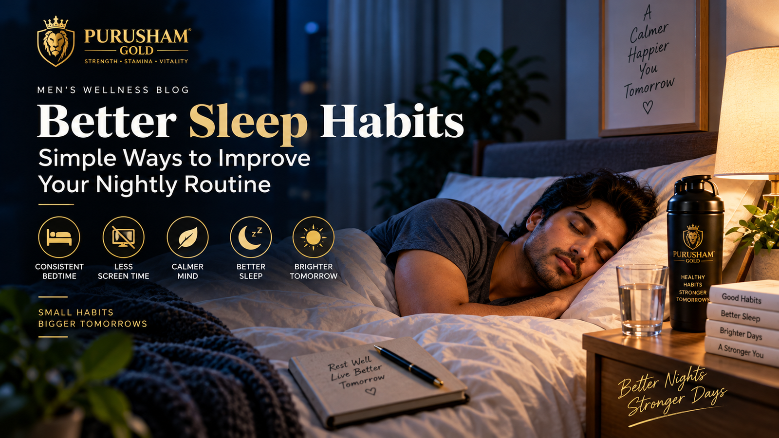 Better Sleep Habits: Simple Ways to Improve Your Nightly Routine